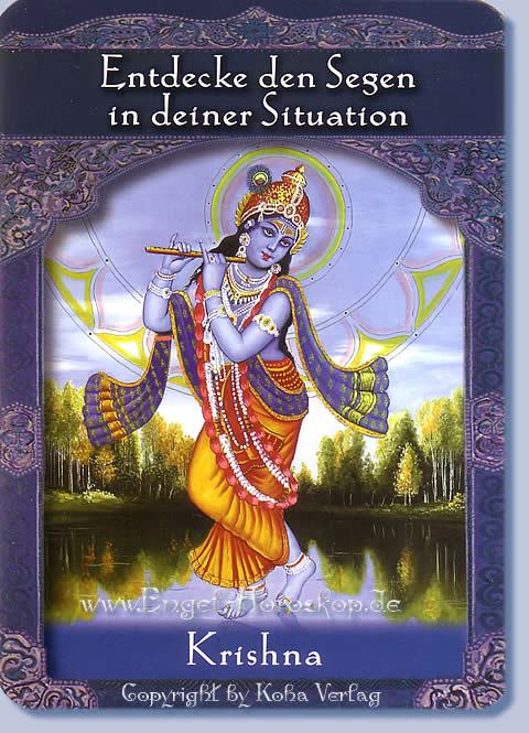 Krishna, entdecke den Segen in deiner Situation deine Tageskarte heute